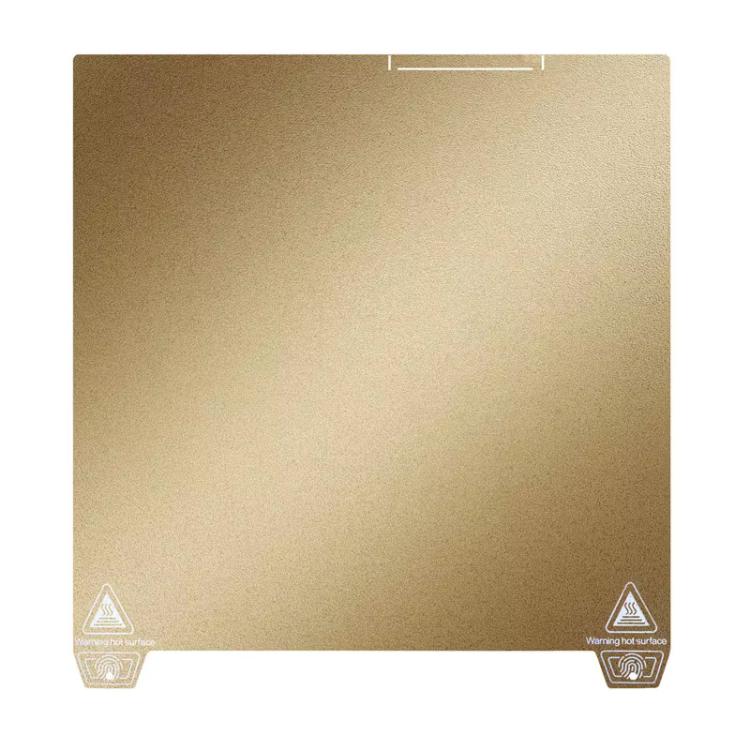 3D Printer Build Plate Spring Steel Sheet For Creality K2 Plus, Style:Gold / Double-sided PEI Coating - Parts by buy2fix | Online Shopping UK | buy2fix