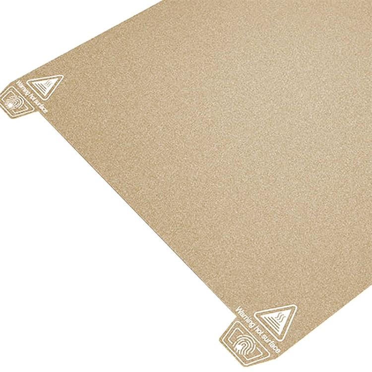3D Printer Build Plate Spring Steel Sheet For Creality K2 Plus, Style:Gold / Double-sided PEI Coating - Parts by buy2fix | Online Shopping UK | buy2fix