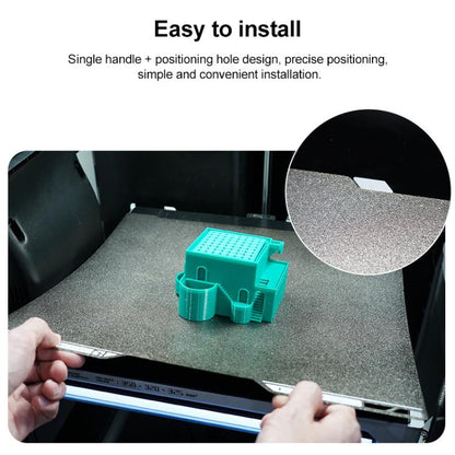 3D Printer Build Plate Spring Steel Sheet For Bambu Lab H2D, Style:Double-sided PEI Coating - Parts by buy2fix | Online Shopping UK | buy2fix