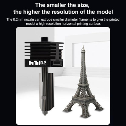 3D Printer Removable Nozzle Hot End For Bambu Lab H2D, Style:0.8mm Hardened Steel - Parts by buy2fix | Online Shopping UK | buy2fix