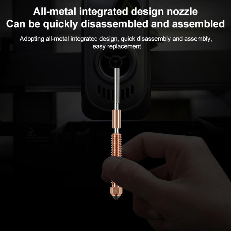 For Creality K2 / Hi 0.4mm Removable Steel Nozzle 3D Printer Part - Parts by buy2fix | Online Shopping UK | buy2fix