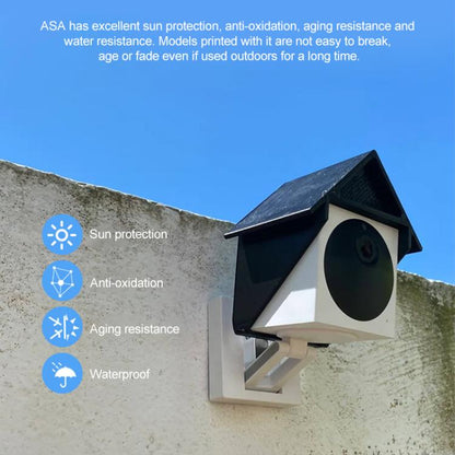 ASA Filament Carbon Fiber 1.75mm / 1kg for 3D Printer(Grey) - Parts by buy2fix | Online Shopping UK | buy2fix