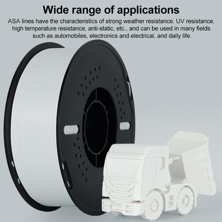 ASA Filament Carbon Fiber 1.75mm / 1kg for 3D Printer(Black) - Parts by buy2fix | Online Shopping UK | buy2fix