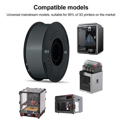 ASA Filament Carbon Fiber 1.75mm / 1kg for 3D Printer(Grey) - Parts by buy2fix | Online Shopping UK | buy2fix