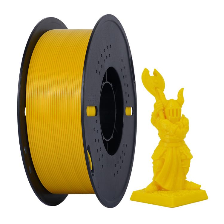 PETG Filament Spool 1.75mm / 1kg for 3D Printer(Yellow) - Parts by buy2fix | Online Shopping UK | buy2fix