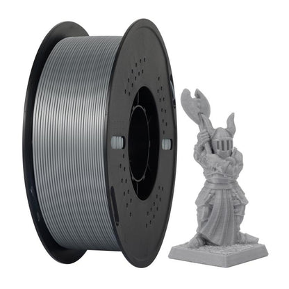PETG Filament Spool 1.75mm / 1kg for 3D Printer(Metallic Silver) - Parts by buy2fix | Online Shopping UK | buy2fix