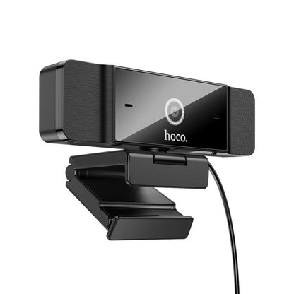 hoco D100 1080P 2MP USB Computer Camera(Black) - HD Camera by hoco | Online Shopping UK | buy2fix