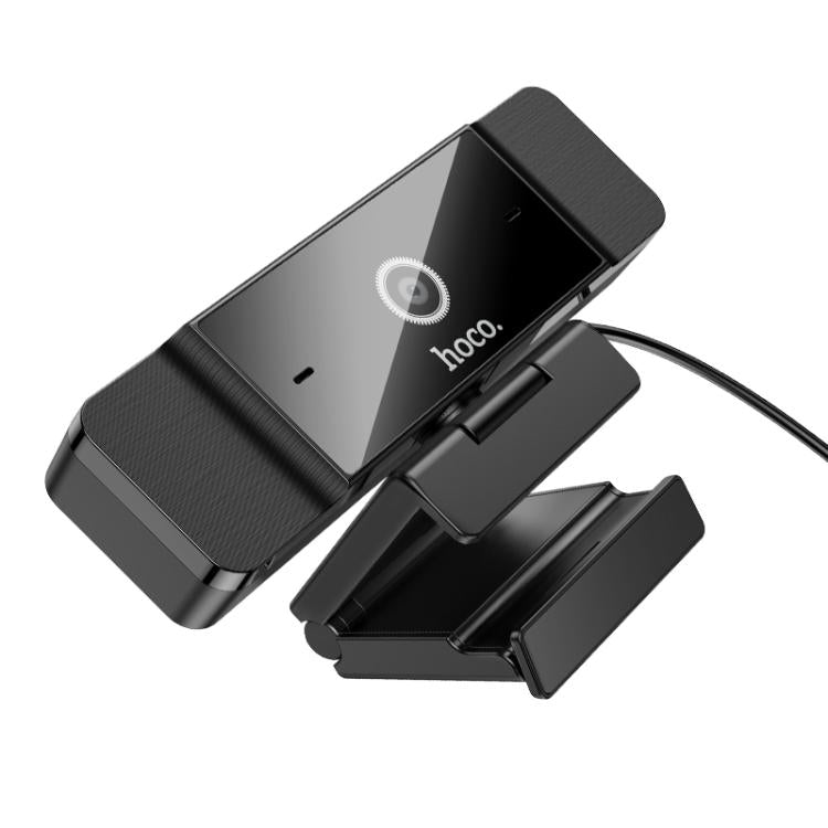 hoco D100 1080P 2MP USB Computer Camera(Black) - HD Camera by hoco | Online Shopping UK | buy2fix