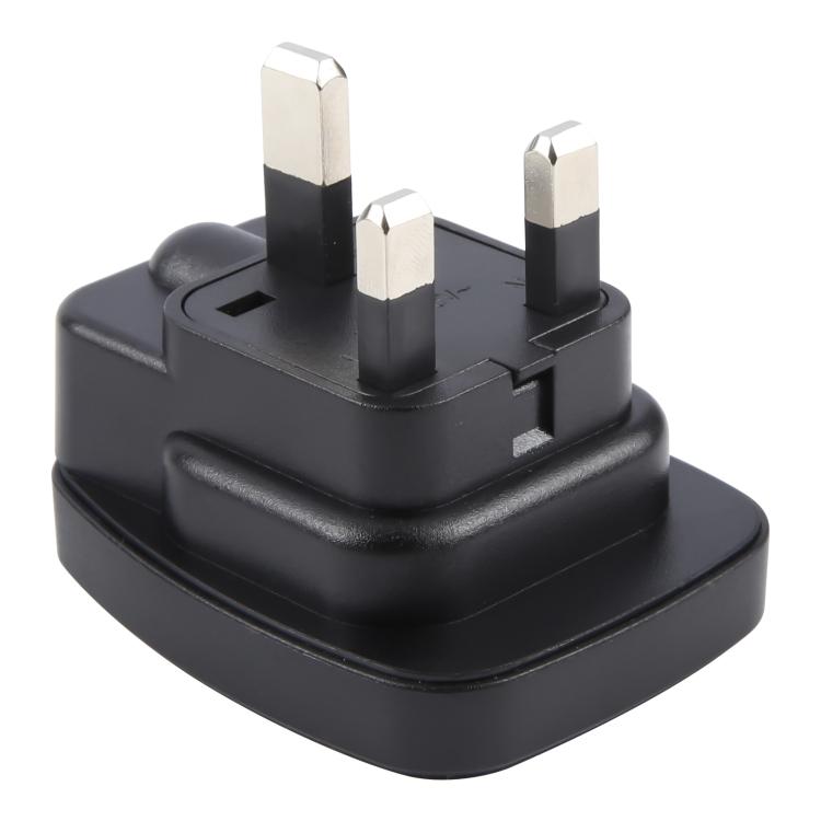 WSA-7 UK Plug Global Travel Universal Adapter with Safety Shutter(Black) - Plug Adaptor by buy2fix | Online Shopping UK | buy2fix