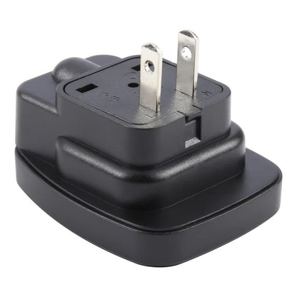 WSA-6 US / JP Plug Global Travel Universal Adapter with Safety Shutter(Black) - Plug Adaptor by buy2fix | Online Shopping UK | buy2fix