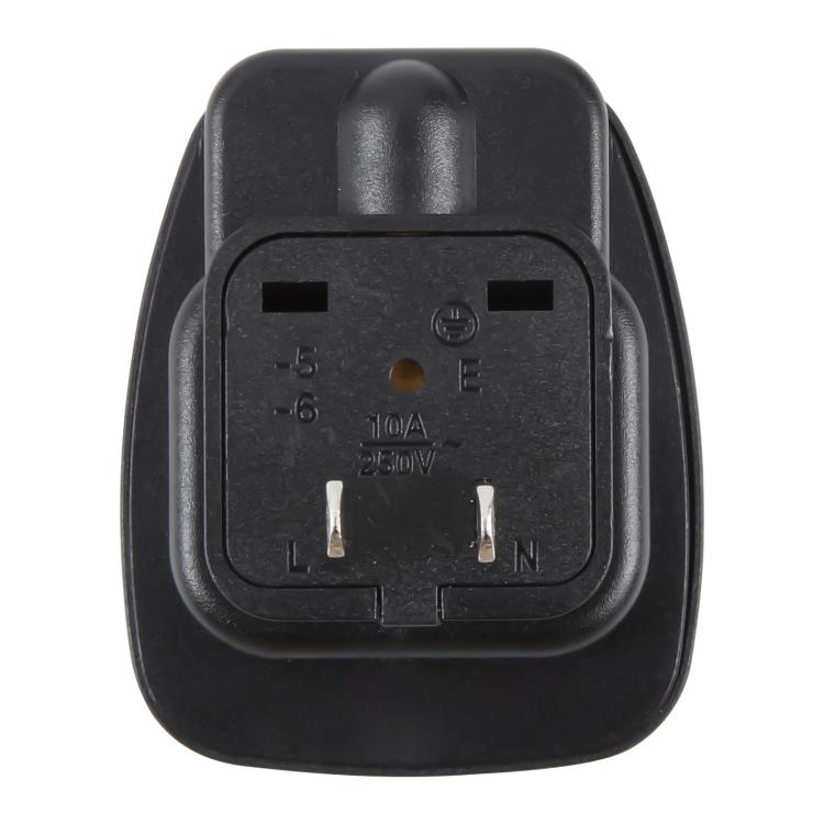WSA-6 US / JP Plug Global Travel Universal Adapter with Safety Shutter(Black) - Plug Adaptor by buy2fix | Online Shopping UK | buy2fix