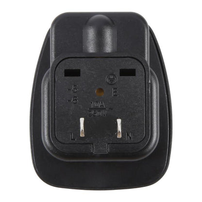 WSA-6 US / JP Plug Global Travel Universal Adapter with Safety Shutter(Black) - Plug Adaptor by buy2fix | Online Shopping UK | buy2fix
