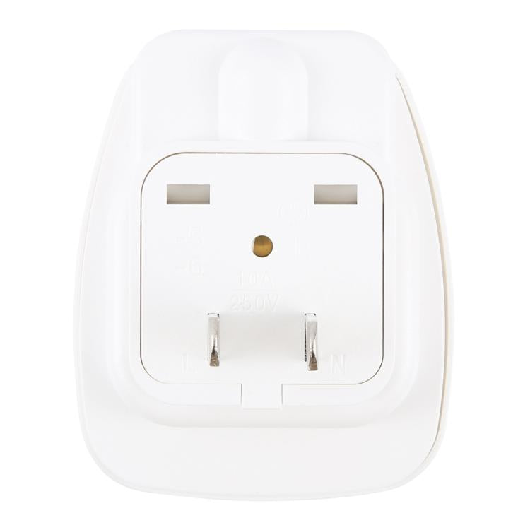WSA-6 US / JP Plug Global Travel Universal Adapter with Safety Shutter(White) - Plug Adaptor by buy2fix | Online Shopping UK | buy2fix