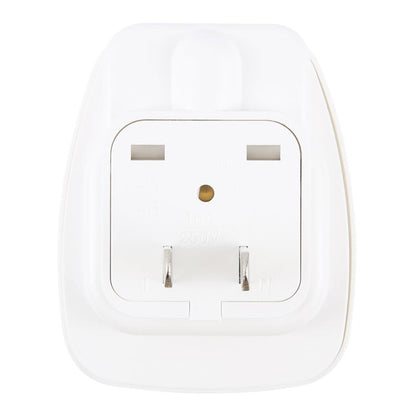 WSA-6 US / JP Plug Global Travel Universal Adapter with Safety Shutter(White) - Plug Adaptor by buy2fix | Online Shopping UK | buy2fix