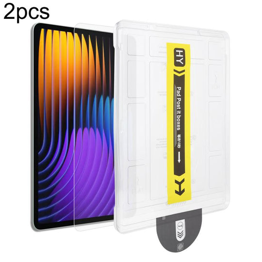 For Xiaomi Pad 8/8 Pro/7/7 Pro/Poco Pad X1 2pcs Dust-Free Easy Install HD Tempered Glass Film