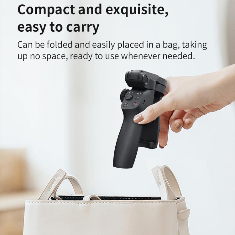 FUNSNAP CM8 Smartphone Stabilizer Foldable 3-axis Anti-shake Vlog Shooting Gimbal, Basic Version(Black) - Handheld Gimbals by FUNSNAP | Online Shopping UK | buy2fix