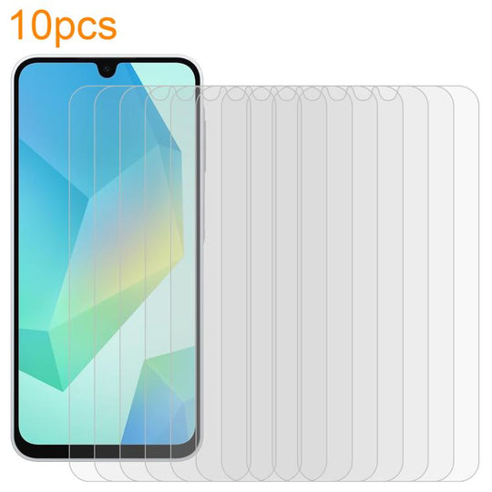 For Samsung Galaxy A16 4G 10pcs xDfind 0.26mm 9H 2.5D Middle Aluminum Tempered Glass Film