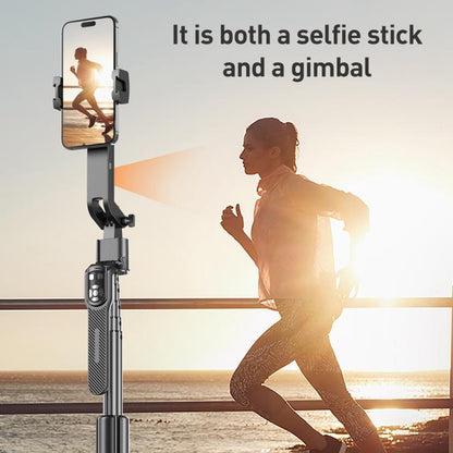 FUNSNAP A8 AI Smart Face Tracking Selfie Stick 5-axis Anti-shake Stand(Black) - Selfie Sticks by FUNSNAP | Online Shopping UK | buy2fix
