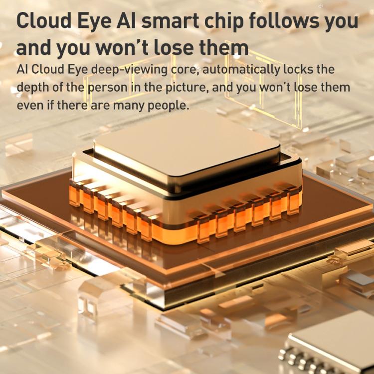 FUNSNAP A8 AI Smart Face Tracking Selfie Stick 5-axis Anti-shake Stand(Black) - Selfie Sticks by FUNSNAP | Online Shopping UK | buy2fix