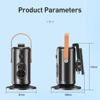 FUNSNAP Q04 Desktop Al Smart Instant Tracking PTZ Bracket(Black) - Selfie Sticks by FUNSNAP | Online Shopping UK | buy2fix