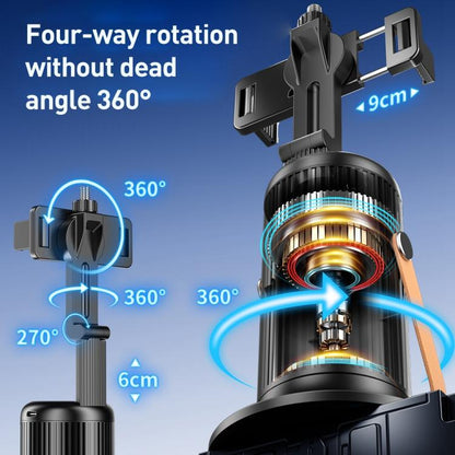 FUNSNAP Q04 Desktop Al Smart Instant Tracking PTZ Bracket(Black) - Selfie Sticks by FUNSNAP | Online Shopping UK | buy2fix