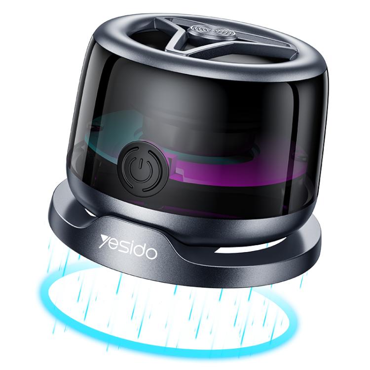 Yesido YSW32 3W RGB Magnetic Mini Wireless Speaker(Black) - Mini Speaker by Yesido | Online Shopping UK | buy2fix