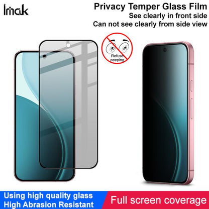 For Google Pixel 10 / 10 Pro imak Privacy Tempered Glass Film, Support Fingerprint Unlocking - Google Tempered Glass by imak | Online Shopping UK | buy2fix