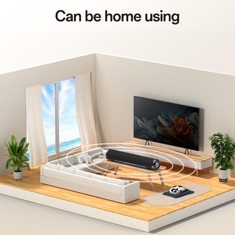 Yesido YSW27 10W RGB Desktop Wireless Speaker(Black) - Desktop Speaker by Yesido | Online Shopping UK | buy2fix