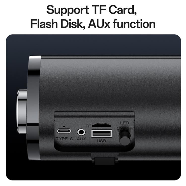 Yesido YSW27 10W RGB Desktop Wireless Speaker(Black) - Desktop Speaker by Yesido | Online Shopping UK | buy2fix