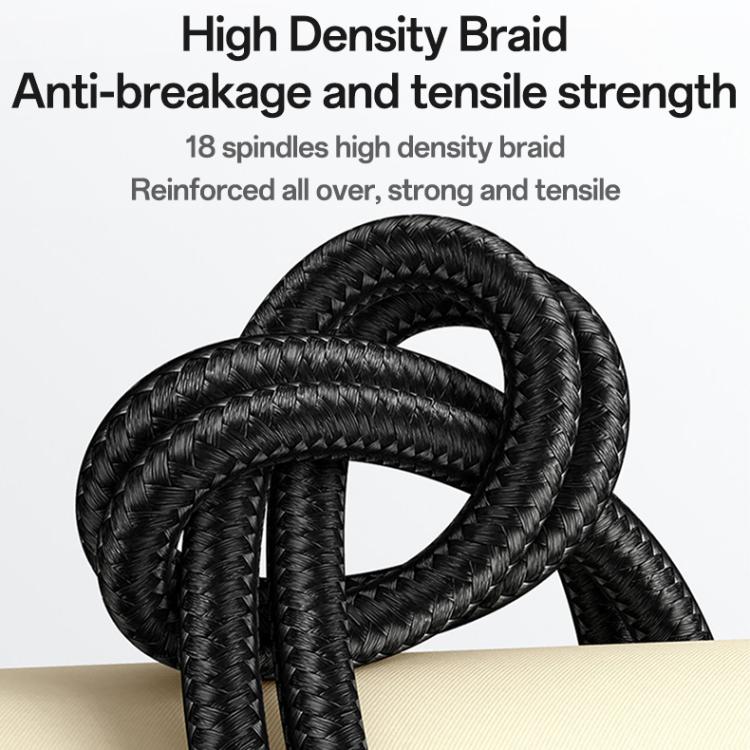 Yesido CA136C 60W USB-C / Type-C to Type-C & iWatch 2 in 1 Charging Cable, Length:1.2m(Black) - Charger / Holder by Yesido | Online Shopping UK | buy2fix