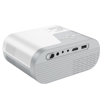 hoco DT2 1280x720P 140ANSI Smart WiFi Bluetooth Projector Android Version, EU Plug(White) - Mini Projector by hoco | Online Shopping UK | buy2fix