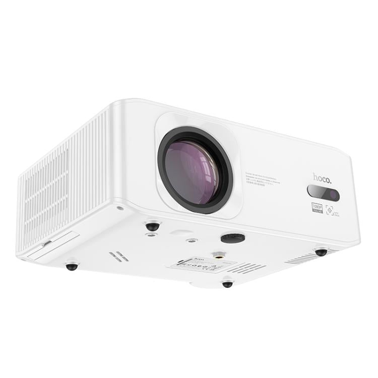 hoco DT3 1920x1080P 370ANSI Smart Electric Focus Projector Android Version, US Plug(White) - Mini Projector by hoco | Online Shopping UK | buy2fix