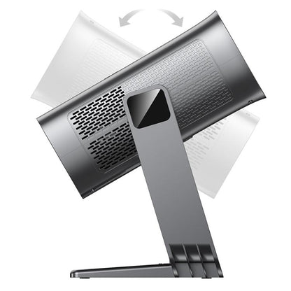 hoco DT5 1920x1080P 270ANSI Smart Electric Focus Projector Android Version, US Plug(Metal Grey) - Mini Projector by hoco | Online Shopping UK | buy2fix