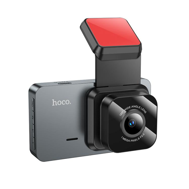 hoco DV9 720P 3 inch IPS HD Screen Display Driving Recorder(Metal Grey) - Car DVRs by hoco | Online Shopping UK | buy2fix