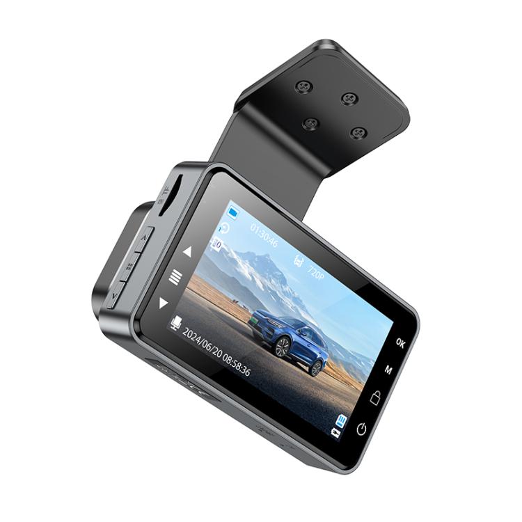 hoco DV9 720P 3 inch IPS HD Screen Display Driving Recorder(Metal Grey) - Car DVRs by hoco | Online Shopping UK | buy2fix