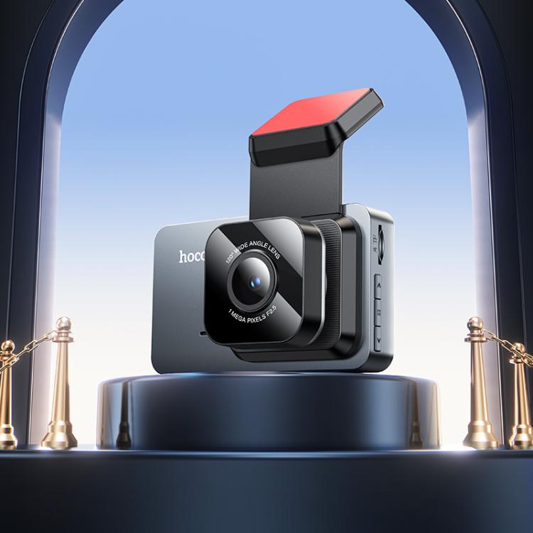 hoco DV9 720P 3 inch IPS HD Screen Display Driving Recorder(Metal Grey) - Car DVRs by hoco | Online Shopping UK | buy2fix