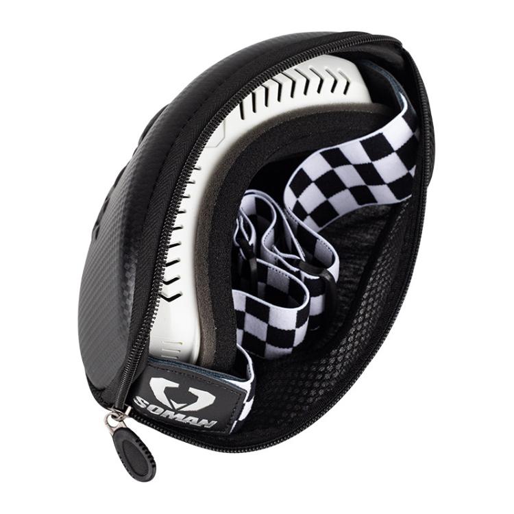 SOMAN Motorcycle Goggles Protective Box Hard Shell EVA Case(Black) - Others by SOMAN | Online Shopping UK | buy2fix