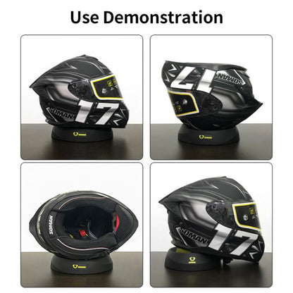 SOMAN Motorcycle Helmet Support Pad Anti-slip Protection Stand(Yellow) - Others by SOMAN | Online Shopping UK | buy2fix