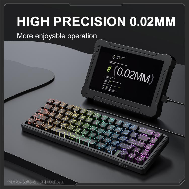 ONIKUMA G67 67-key RGB Wired Magnetic Axis Mechanical Gaming Keyboard(Black) - Wired Keyboard by ONIKUMA | Online Shopping UK | buy2fix