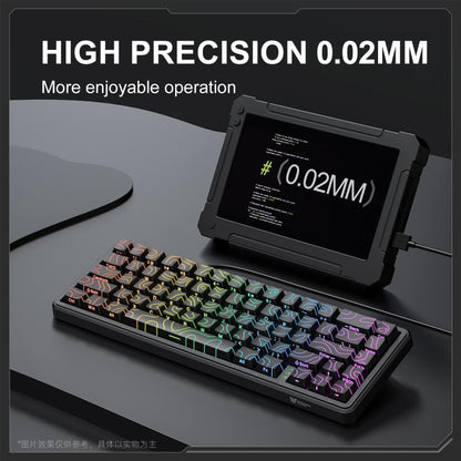 ONIKUMA G67 67-key RGB Wired Magnetic Axis Mechanical Gaming Keyboard(Black) - Wired Keyboard by ONIKUMA | Online Shopping UK | buy2fix