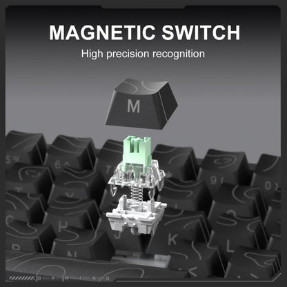 ONIKUMA G67 67-key RGB Wired Magnetic Axis Mechanical Gaming Keyboard(Black) - Wired Keyboard by ONIKUMA | Online Shopping UK | buy2fix