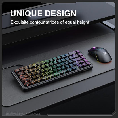 ONIKUMA G67 67-key RGB Wired Magnetic Axis Mechanical Gaming Keyboard(Black) - Wired Keyboard by ONIKUMA | Online Shopping UK | buy2fix