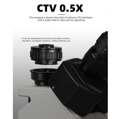 Kaisi 6558 6.5-58X Synchronous Zoom Trinocular Stereo Microscope - Microscope Magnifier Series by Kaisi | Online Shopping UK | buy2fix