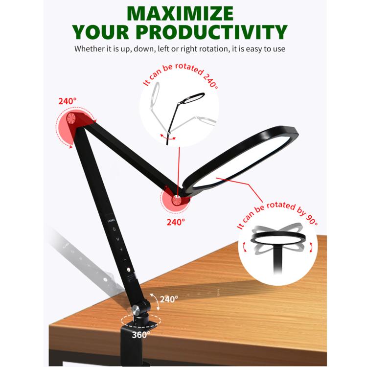 Kaisi LED35 Clip-Type Cantilever Support Fill Light - Microscope Magnifier Series by Kaisi | Online Shopping UK | buy2fix