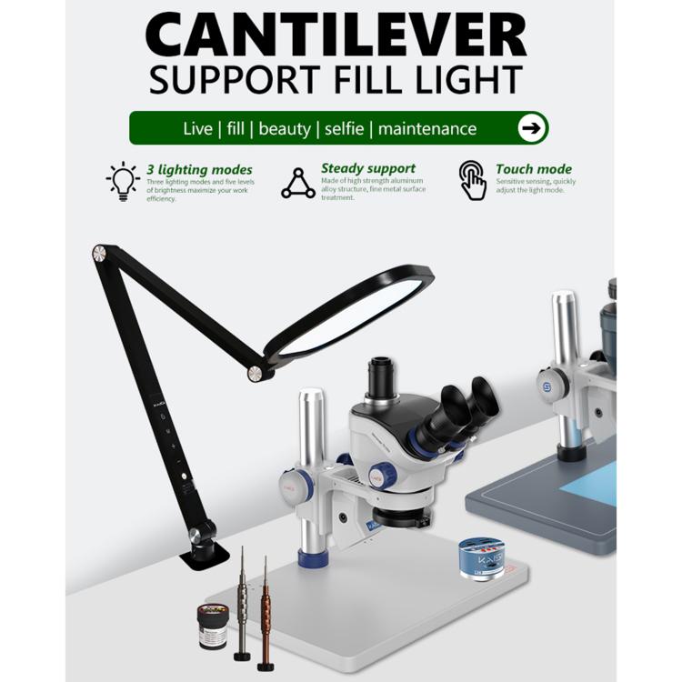 Kaisi LED35 Clip-Type Cantilever Support Fill Light - Microscope Magnifier Series by Kaisi | Online Shopping UK | buy2fix
