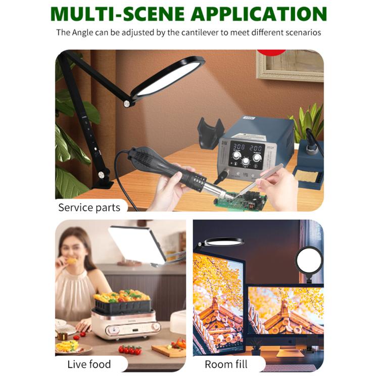 Kaisi LED35 Clip-Type Cantilever Support Fill Light - Microscope Magnifier Series by Kaisi | Online Shopping UK | buy2fix