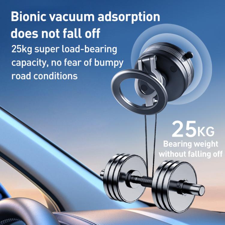S11 Multifunctional Suction Cup Folding Car Phone Holder(Tarnish) - Universal Car Holders by buy2fix | Online Shopping UK | buy2fix