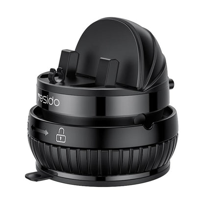 Yesido C272 360 Degree Rotating Car Center Console Phone Holder(Black) - Universal Car Holders by Yesido | Online Shopping UK | buy2fix