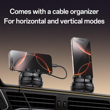 Yesido C272 360 Degree Rotating Car Center Console Phone Holder(Black) - Universal Car Holders by Yesido | Online Shopping UK | buy2fix