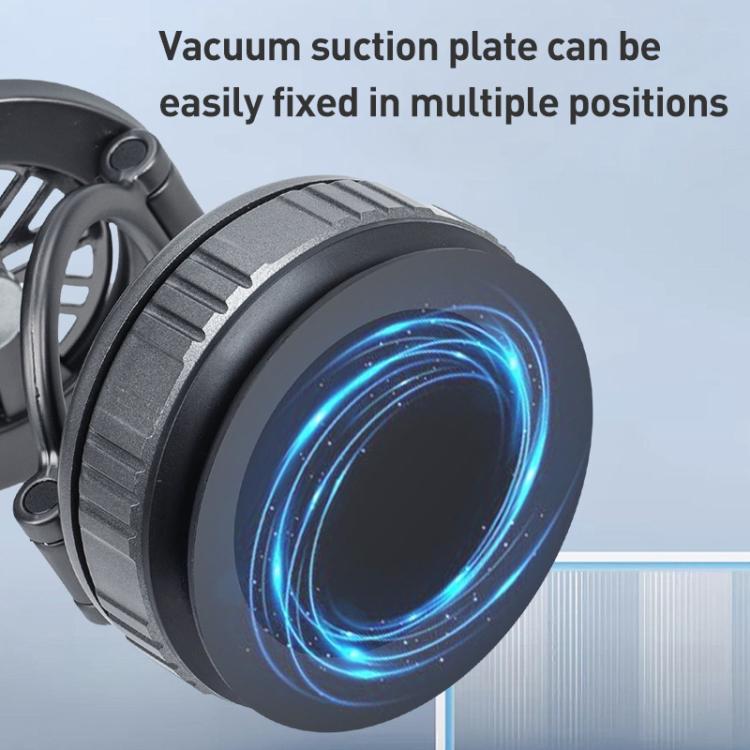 G511 360 Degree Rotating Vacuum Adsorption Magnetic Car Phone Holder(Tarnish) - Universal Car Holders by buy2fix | Online Shopping UK | buy2fix